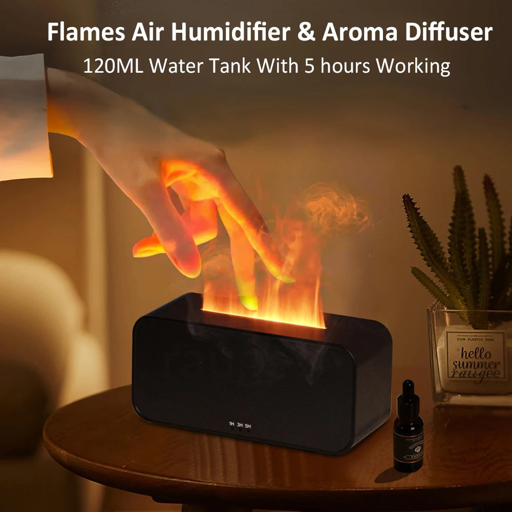 Flame-Effect Cool-Mist Humidifier