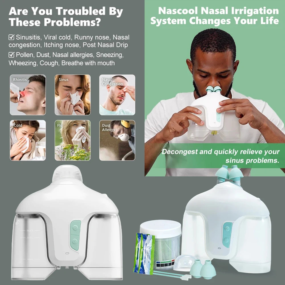 Advanced Electric Nasal Irrigation System