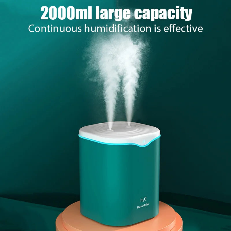2L Ultrasonic Cool Mist Humidifier