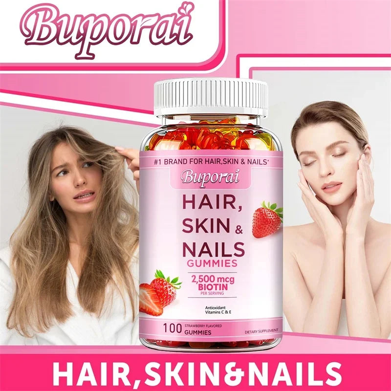 Hair, Skin & Nails Support Gummies