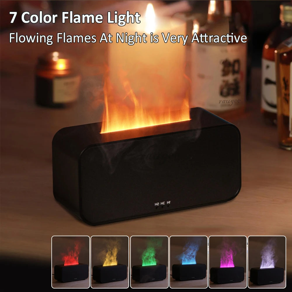 Flame-Effect Cool-Mist Humidifier
