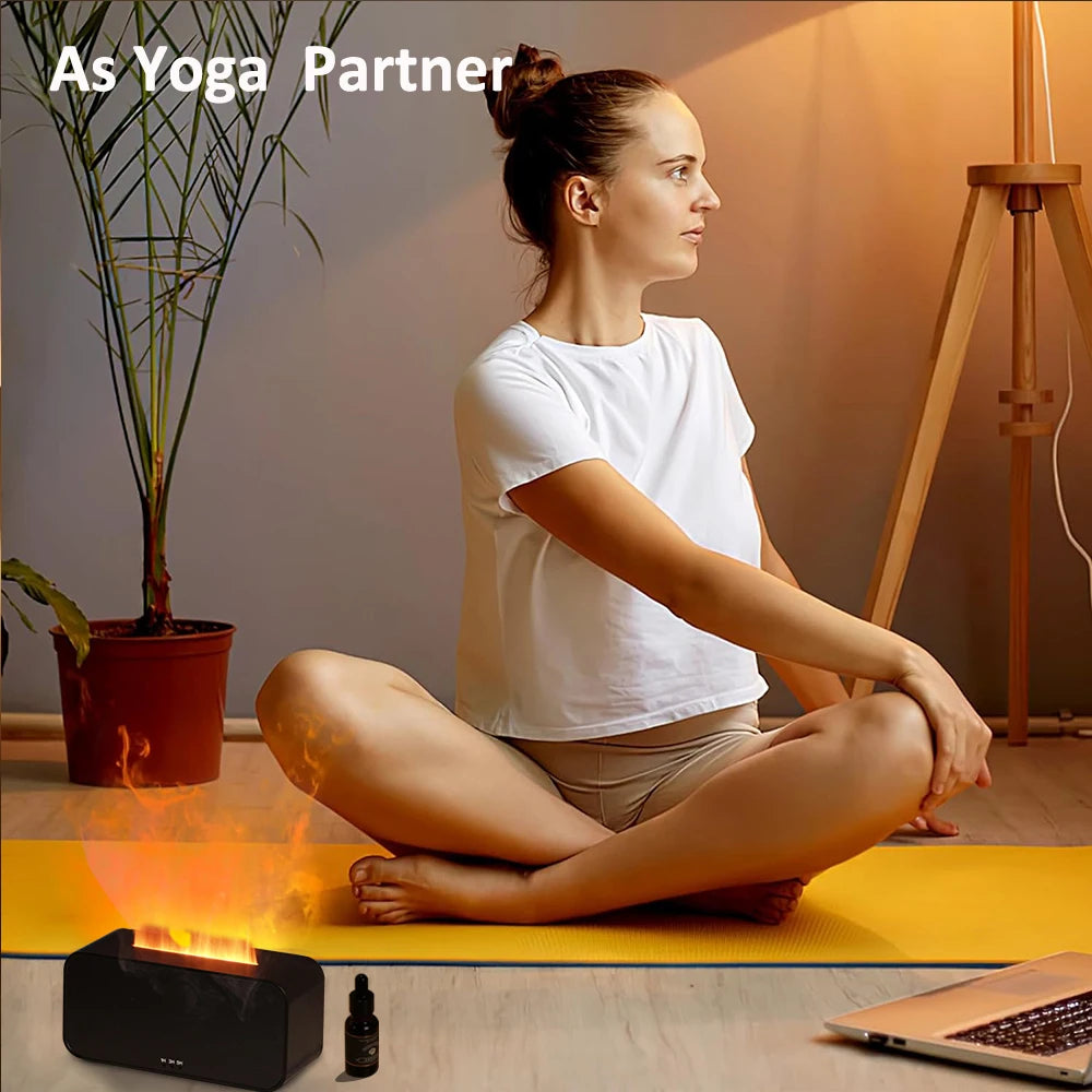 Flame-Effect Cool-Mist Humidifier