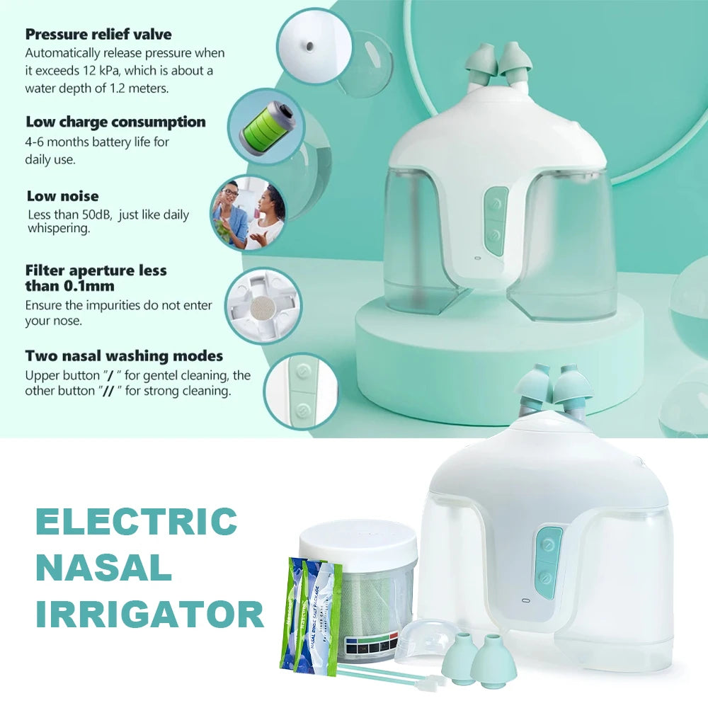 Advanced Electric Nasal Irrigation System