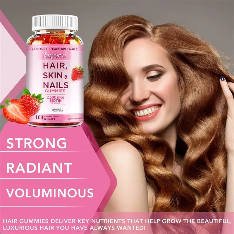 Hair, Skin & Nails Support Gummies