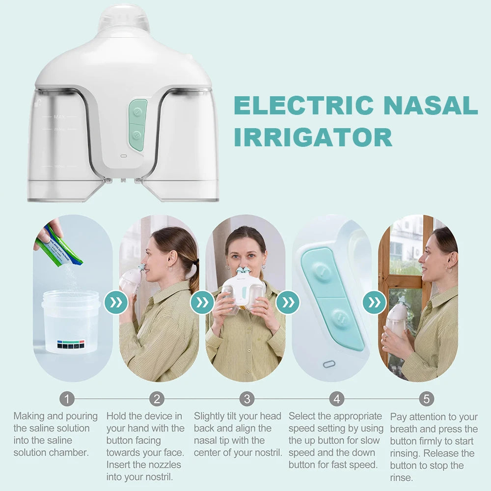Advanced Electric Nasal Irrigation System
