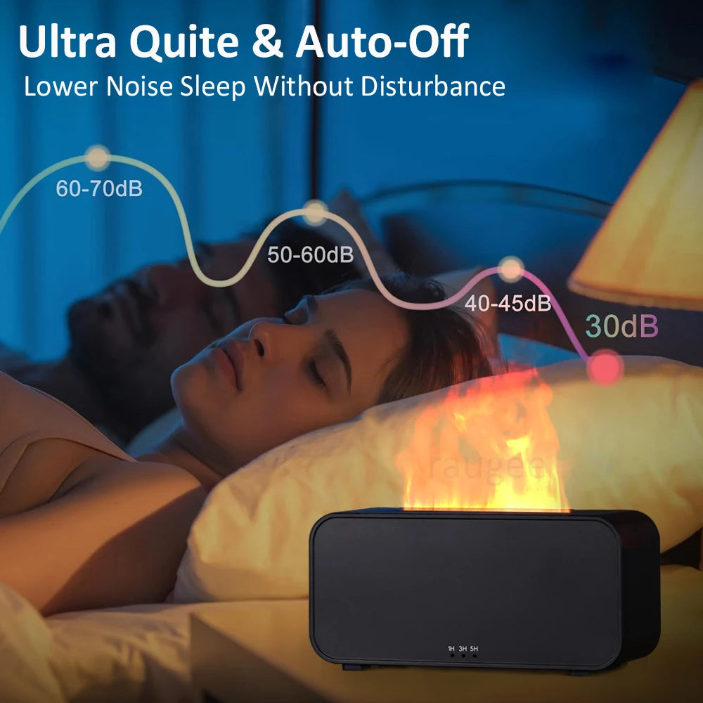 Flame-Effect Cool-Mist Humidifier