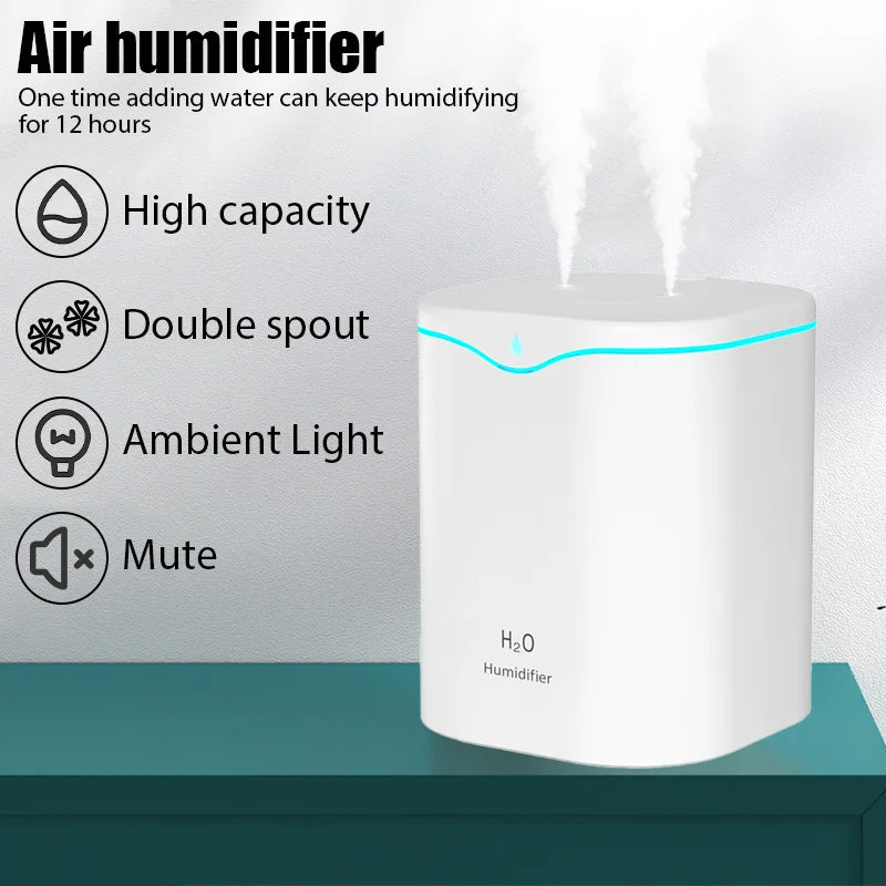 2L Ultrasonic Cool Mist Humidifier