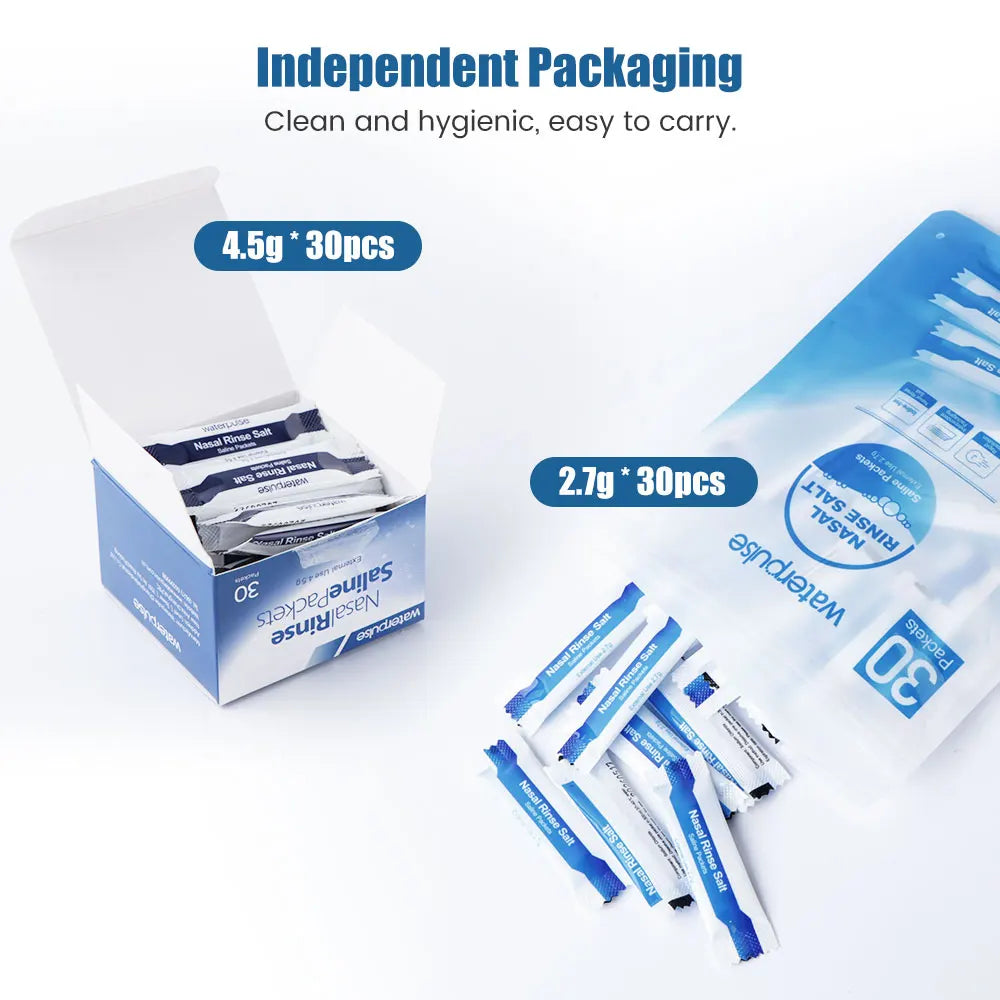 Saline Nasal Cleaning Pack